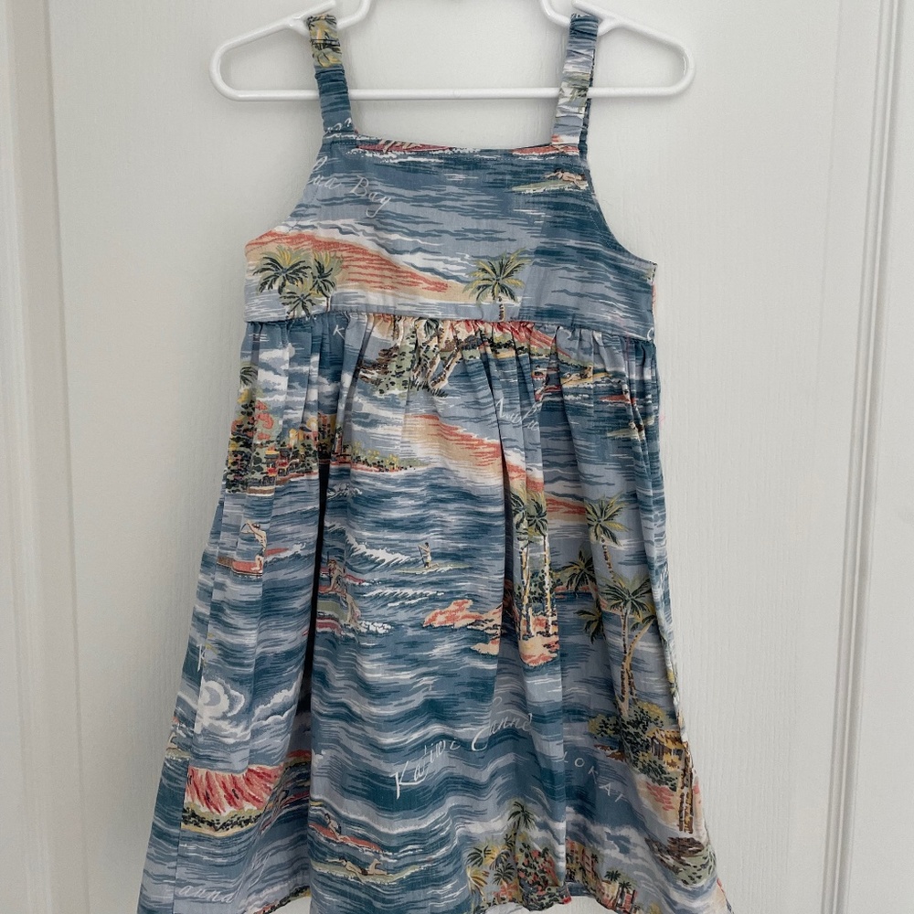 Vintage Reyn Spooner Toddler Girl Dress